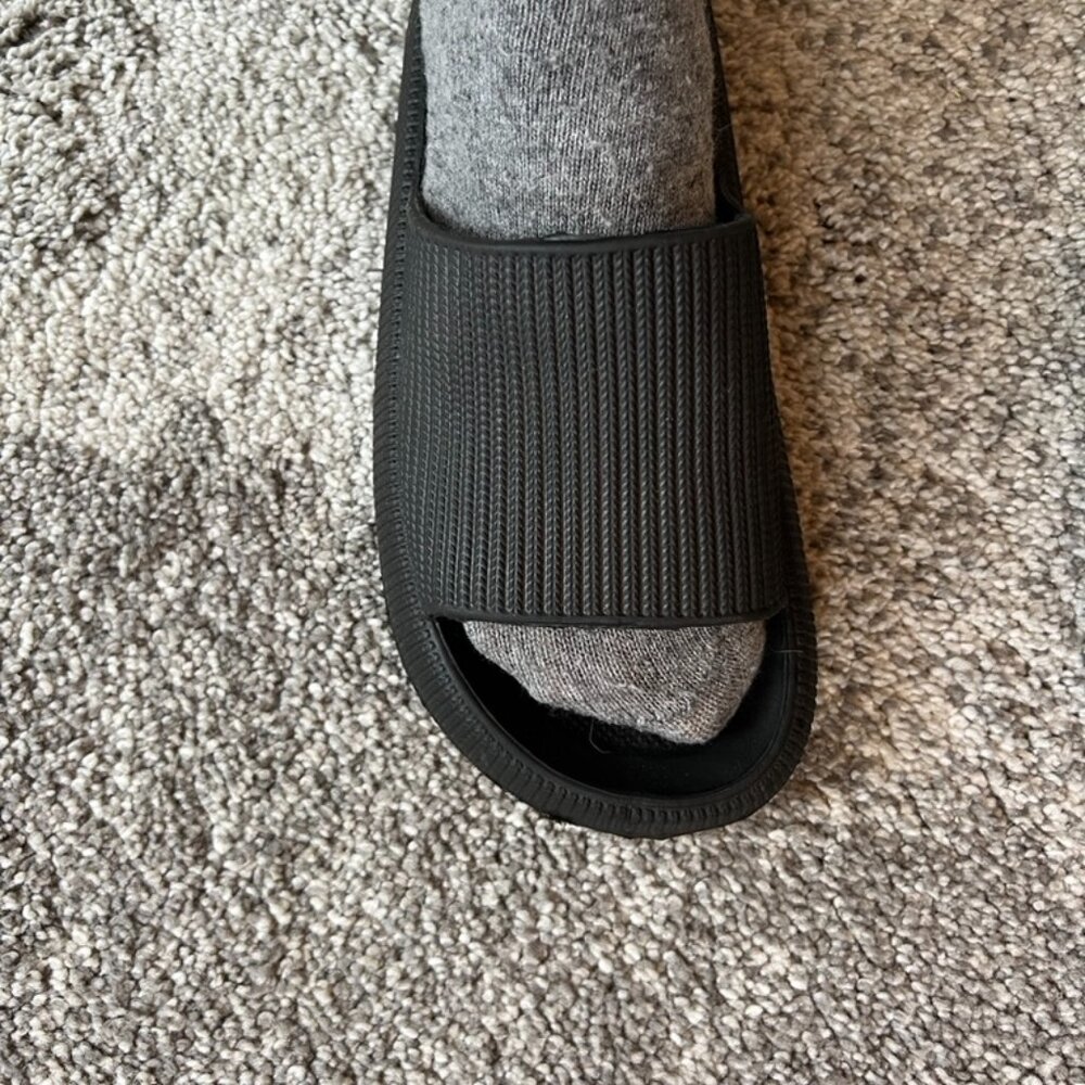 Black sandals